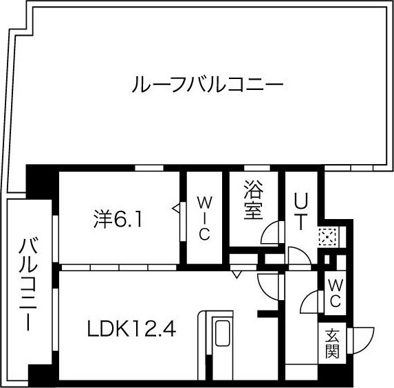 緑地公園駅 徒歩5分 7階の物件間取画像