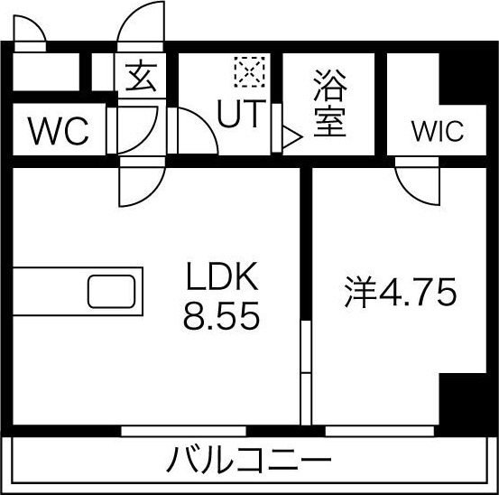 豊津駅 徒歩5分 5階の物件間取画像