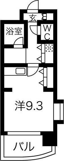 江坂駅 徒歩5分 10階の物件間取画像