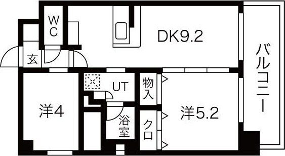 西中島南方駅 徒歩7分 6階の物件間取画像