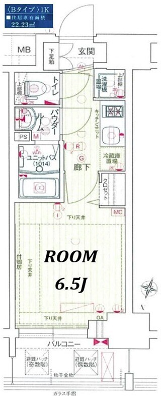 塚本駅 徒歩2分 5階の物件間取画像