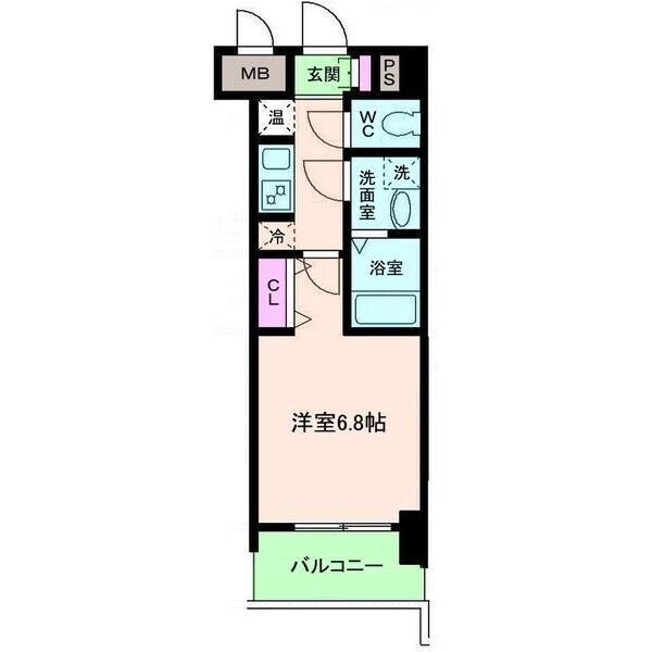 尼崎駅 徒歩1分 3階の物件間取画像