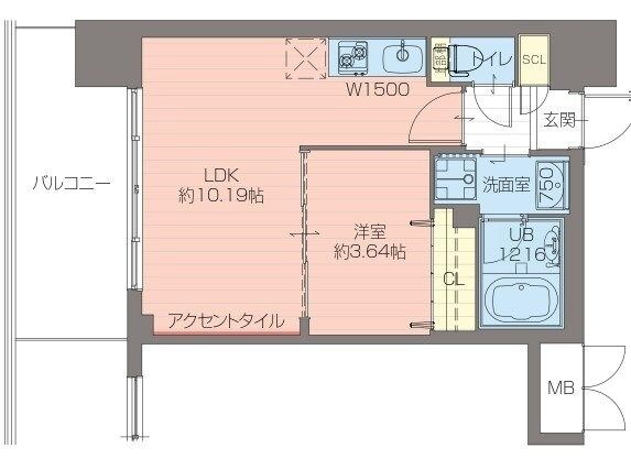 御幣島駅 徒歩10分 4階の物件間取画像