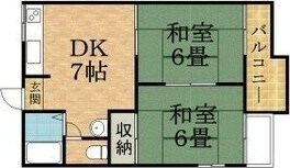 稲野駅 徒歩20分 2階の物件間取画像