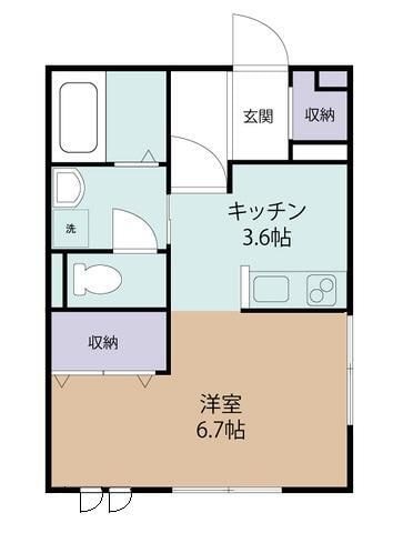 尼崎駅 徒歩10分 1階の物件間取画像