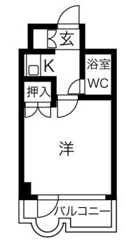 塚口駅 徒歩3分 4階の物件間取画像