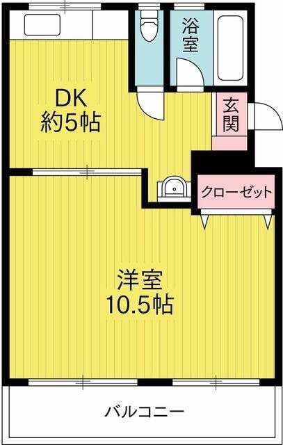 尼崎駅 徒歩3分 2階の物件間取画像