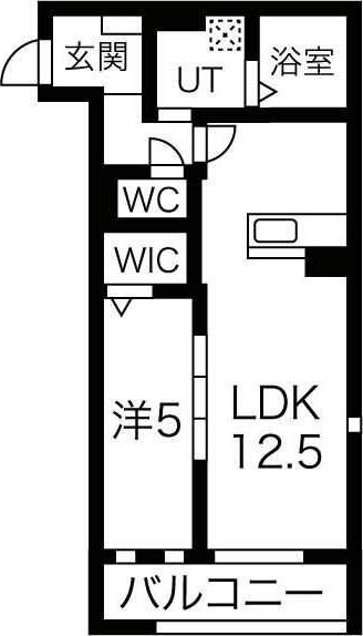 尼崎駅 徒歩5分 2階の物件間取画像