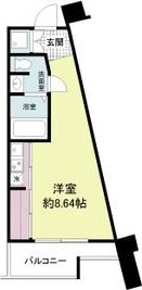 江坂駅 徒歩3分 10階の物件間取画像