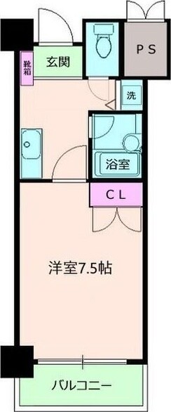 江坂駅 徒歩7分 3階の物件間取画像