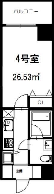 江坂駅 徒歩10分 2階の物件間取画像