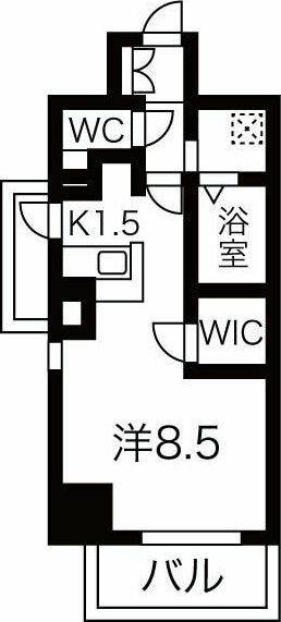 服部天神駅 徒歩3分 10階の物件間取画像