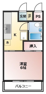 武庫之荘駅 徒歩10分 2階の物件間取画像