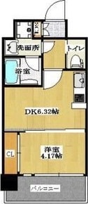 江坂駅 徒歩13分 10階の物件間取画像