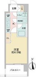 江坂駅 徒歩10分 6階の物件間取画像