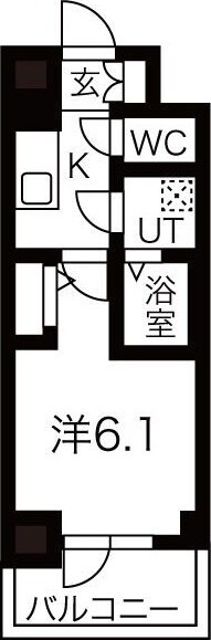 江坂駅 徒歩5分 3階の物件間取画像