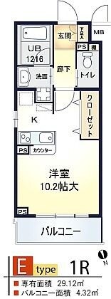 吹田駅 徒歩7分 3階の物件間取画像