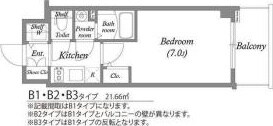 御幣島駅 徒歩5分 7階の物件間取画像