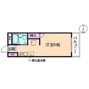 塚口駅 徒歩3分 2階の物件間取画像
