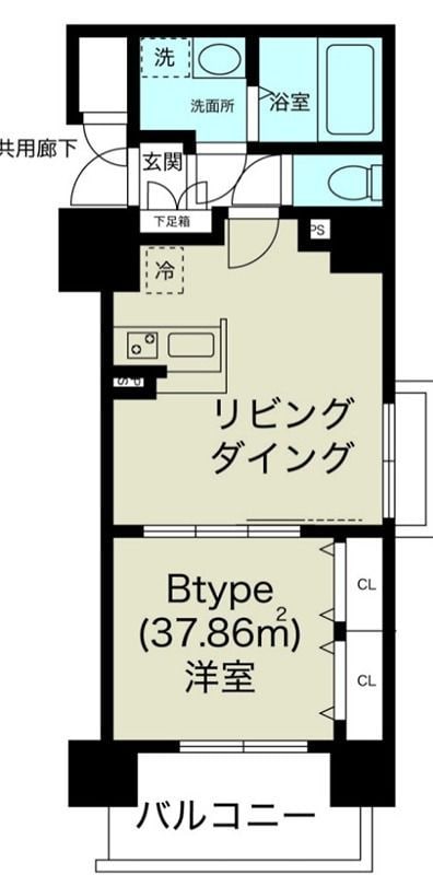 江坂駅 徒歩7分 14階の物件間取画像