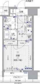 東三国駅 徒歩5分 9階の物件間取画像