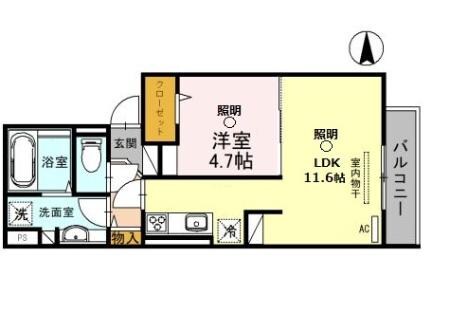 ガーデンハイツの物件間取画像