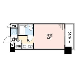 塚口駅 徒歩4分 6階の物件間取画像