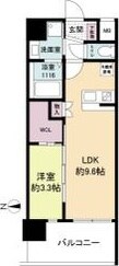 江坂駅 徒歩2分 7階の物件間取画像