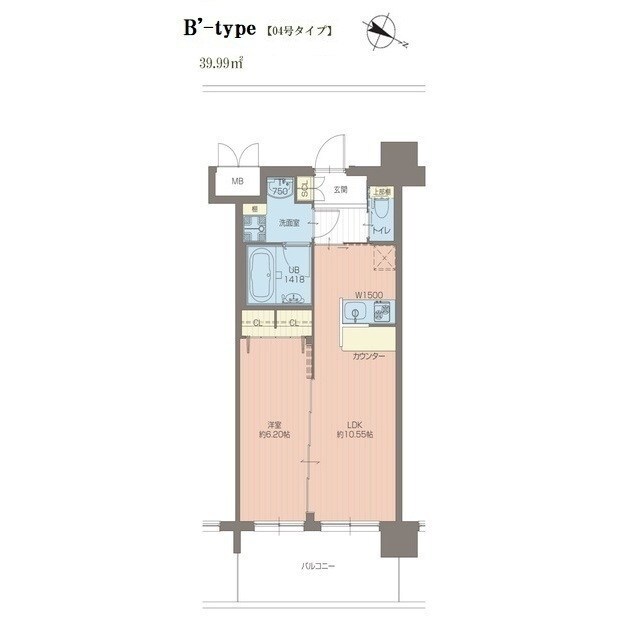 プレジオ豊中の物件間取画像