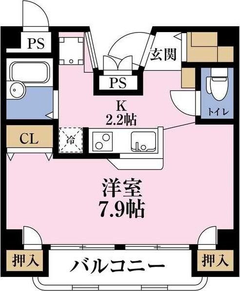 物件間取画像