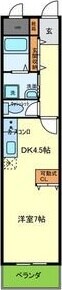 千里丘駅 徒歩3分 6階の物件間取画像