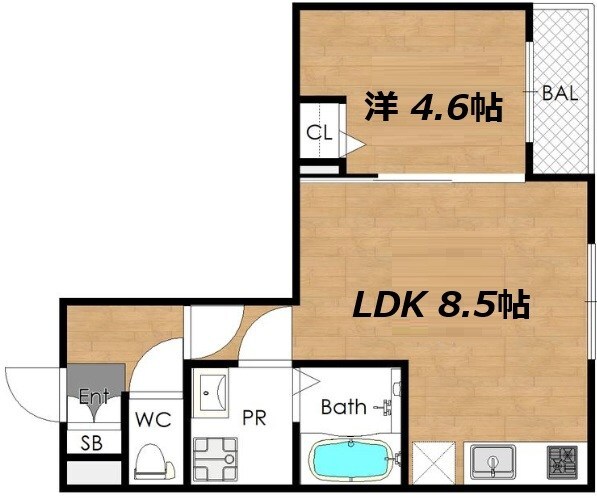 メゾンみけの物件間取画像
