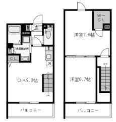 塚口駅 徒歩3分 3階の物件間取画像