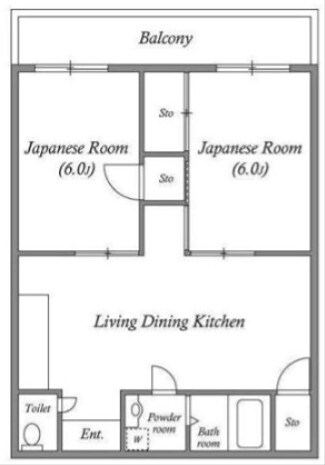 ハイツ最上の物件間取画像