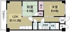 姫島駅 徒歩7分 5階の物件間取画像