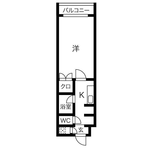 江坂駅 徒歩10分 4階の物件間取画像