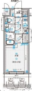 御幣島駅 徒歩3分 3階の物件間取画像