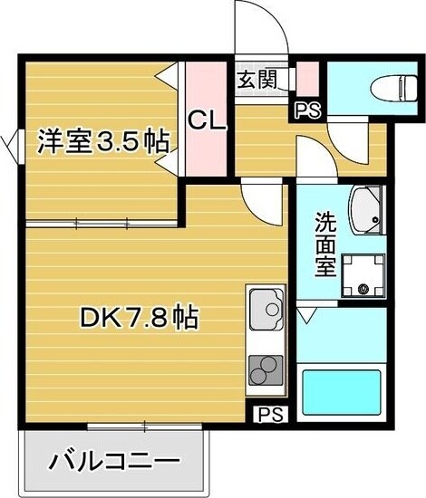 T’s（ティーズ）岡上の町の物件間取画像