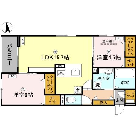 Armojour　Soirの物件間取画像