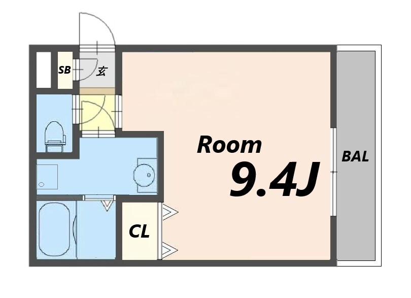 コージープレイス尼崎の物件間取画像