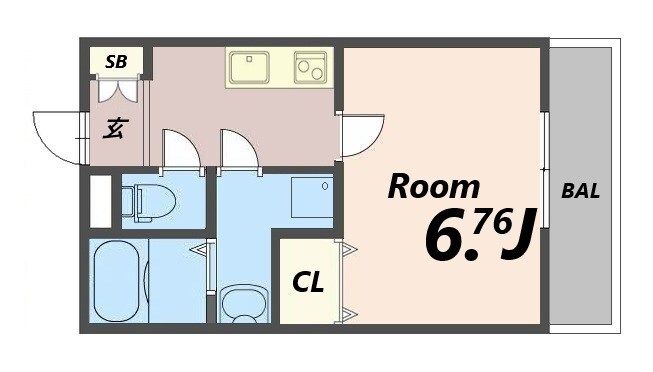 コージープレイス尼崎の物件間取画像