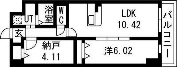 アーバンパーク新大阪の物件間取画像
