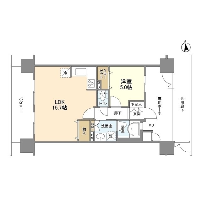 エスリード豊中少路の物件間取画像