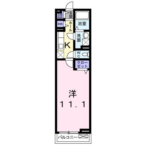 猪名寺駅 徒歩20分 2階の物件間取画像