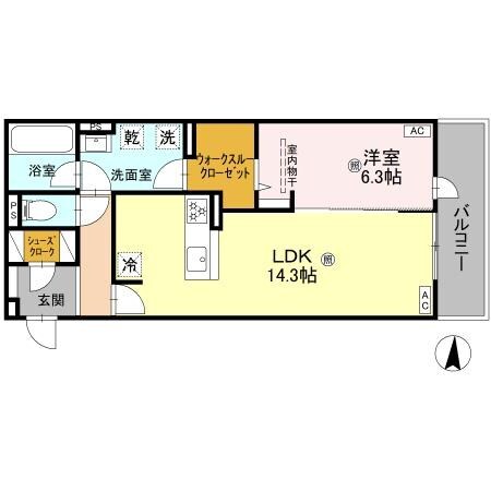 D-residence中桜塚の物件間取画像