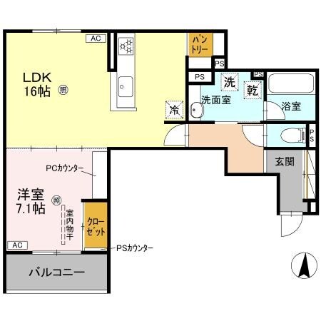D-residence中桜塚の物件間取画像