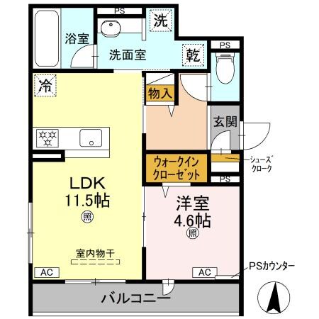 D-residence中桜塚の物件間取画像