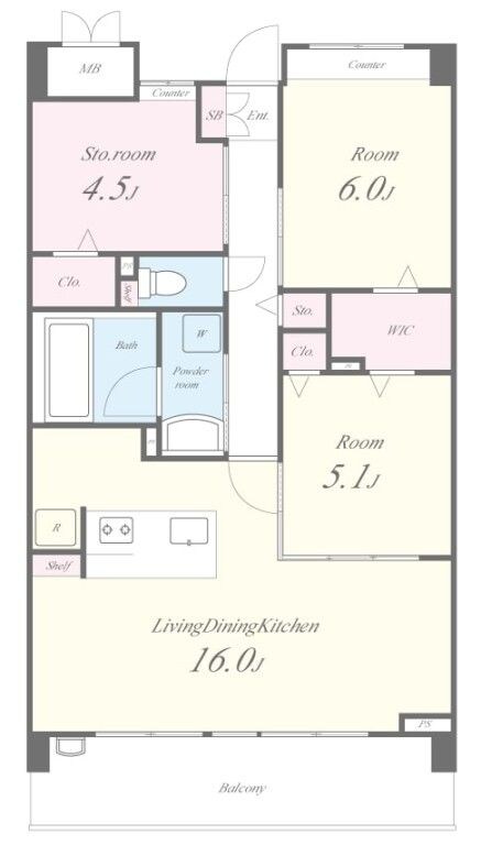 Green Hills 和の物件間取画像