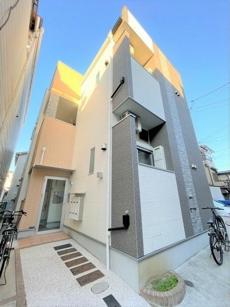 ハーモニーテラス花川の物件外観写真