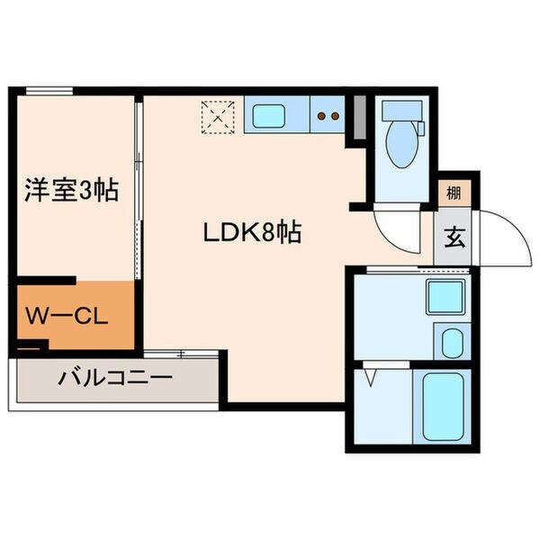 S-MOVE三国の物件間取画像